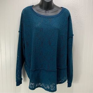 FREE PEOPLE oversized shirt